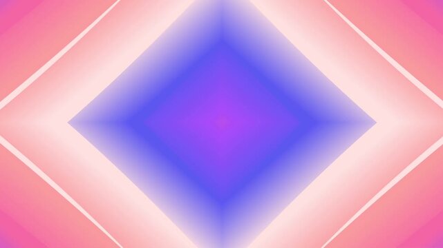 Abstract Geometric Parallelogram Wave Pattern with Blue and Pink Pastel Gradients