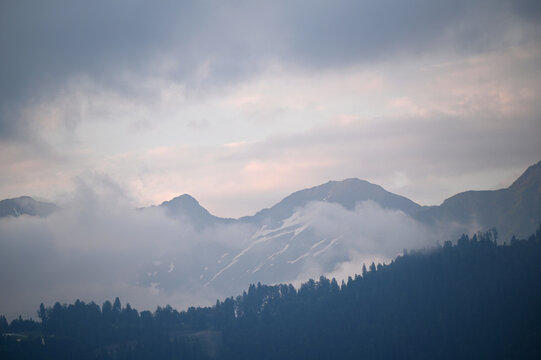 Mountain landscape, Rosa Khutor Alpine Resort, Sochi, Russia