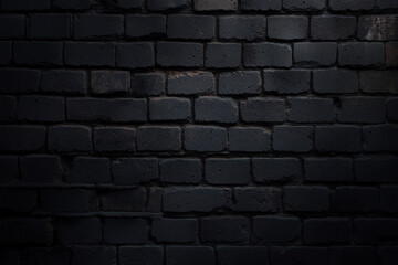 Dark Brick Wall Background Texture