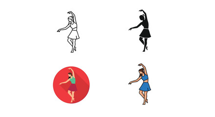 Ballerina Dance Pose Performance Art © MOHAMMAD ALI