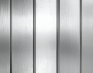 Smooth Metal Surface with Vertical Stripes and Soft Reflections