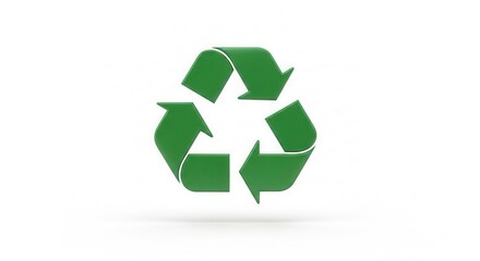 Obraz premium Sustainable Recycling Symbol – Eco Friendly Business Solutions & Environmental Awareness