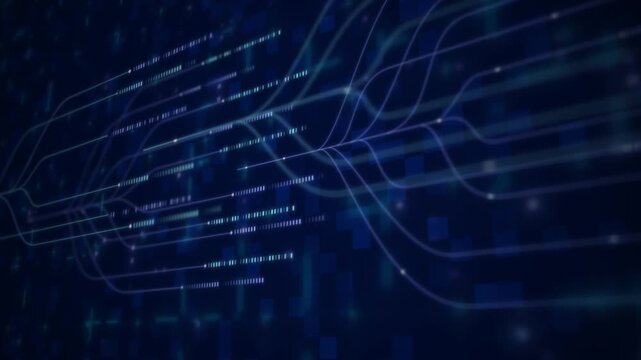 Line data transfer high speed network data for processing system with digital connectivity, machine learning