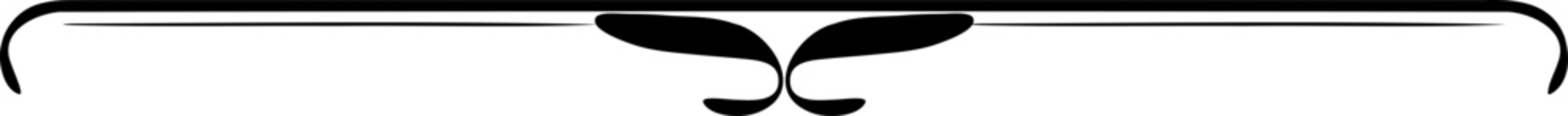 Vector border decoration element