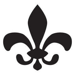 Fleur de lis flower symbol © Vexels