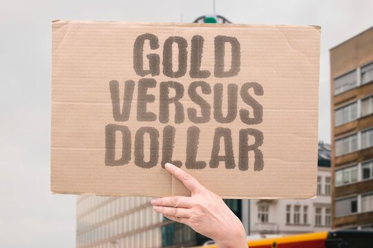 "Gold Versus Dollar" Gold tends to move inversely to the dollar, making it a classic currency hedge for investors. GOLD. DOLLAR. HEDGE. CURRENCY. INVERSE.