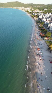 Praia de Canasvieiras Florian&oacute;polis