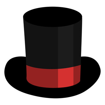 Magician top hat icon