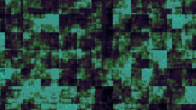 Seamless techno glitch loop with dead pixels and signal damage, retro vhs interference lines, abstract digital noise layers, futuristic broadcast error, and cinematic background design in 4K video