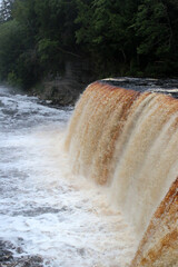 Tahquamenon Falls Waterfall In Northern Michigan © Alicia Bock