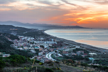 algeria, village, mediterranean sea, africa, north africa, algiers, aerial africa, algeria village, algerian, african village, algeria tourism, aerial, arab, road, arabic, jijel, morning, african.