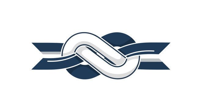 Chain Link Logo Symbol.