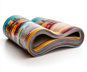 brochure isolated on a white background