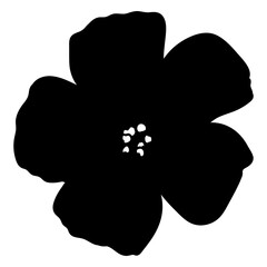 Petal gynoecium flower stroke © Vexels