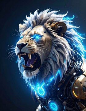 Robotic lion