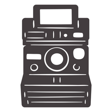 Simple amera black icon