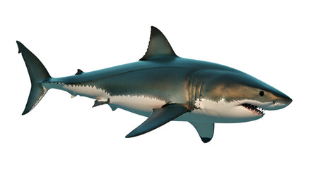 Obraz premium A thresher shark isolated on transparent background