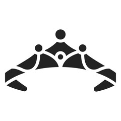 Queen crown cut out © Vexels