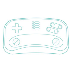 Stroke square joystick © Vexels