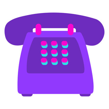 Vintage house phone flat