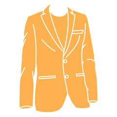 Suit wedding cut out © Vexels