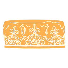 Fleur de lis queen crown © Vexels