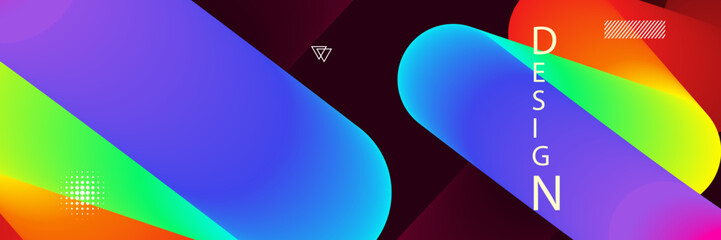 Colorful Modern Abstract Design for Creative or Graphic Use