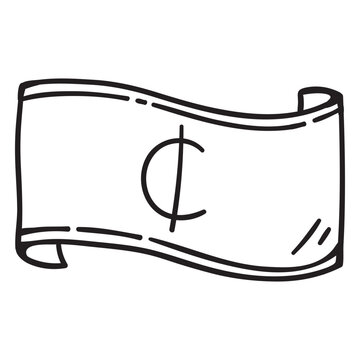 Cedi currency stroke bill
