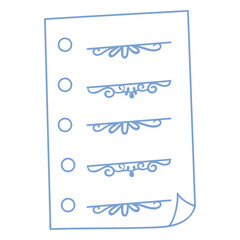 Gorgeous floral themed cardstock © Vexels