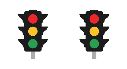 Traffic Line art creative bold tone vector