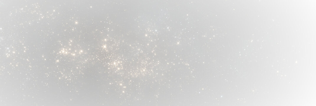 Shimmering Stardust Particle Field Overlay for Cosmic Background Design