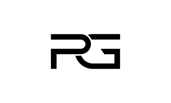 PG initial letters logo or PG monogram