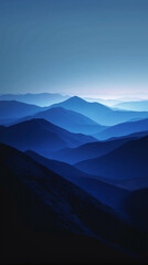 Fototapeta premium Mountain landscape with snowy peaks and dramatic clouds