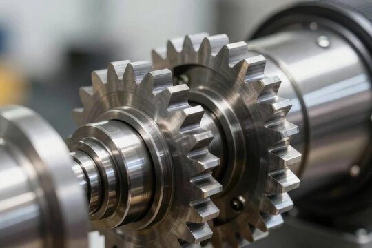 Close Up Of a Gear Wheel