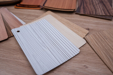 High Quality Wood Veneer and Laminate Samples Palette for Luxury Kitchen Cabinet Manufacturing