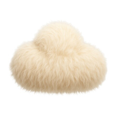 PNG Fluffy cloud art piece