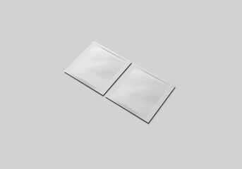 Blank Sachet Mockup