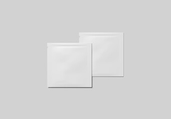 Blank Sachet Mockup