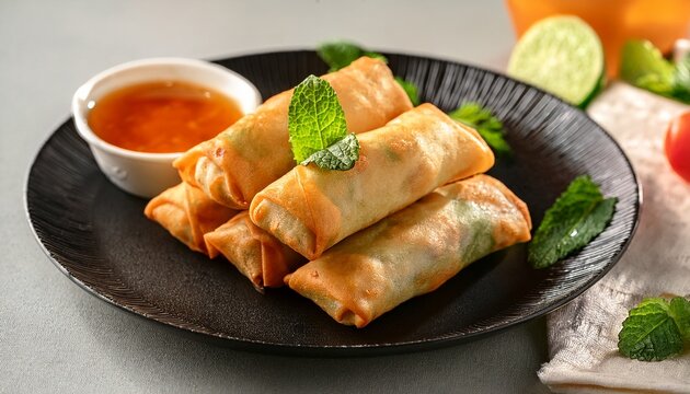 chun ju spring rolls