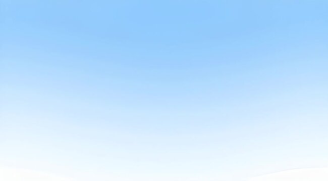Seamless gradient background, blending bright sky blue with pure white. A clean, airy digital canvas for modern design and high-quality visual compositions