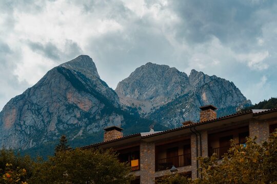 Pedraforca is an emblematic mountain in Catalonia within the area of the Cad&iacute;-Moixer&oacute; Natural Park, forming the boundary between the provinces of Barcelona and L&eacute;rida.