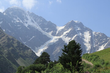 view from the top of the mountain
