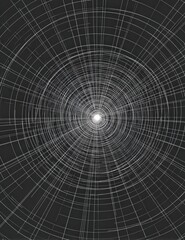 Obraz premium abstract radial light burst futuristic background pattern