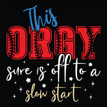 This Orgy Sure is Off to A Slow Start