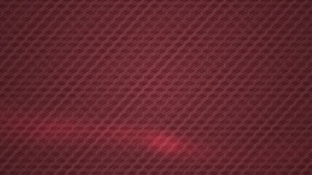 Red Herringbone Pattern Fabric Texture Background.