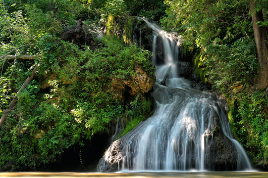 Mountain Waterfall in the Shenandoah Valley, Virginia