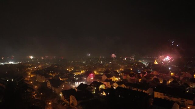 Feuerwerk in R&ouml;dermark-Urberach