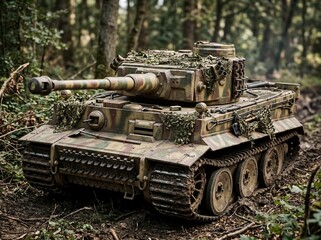 Obraz premium German tiger tank