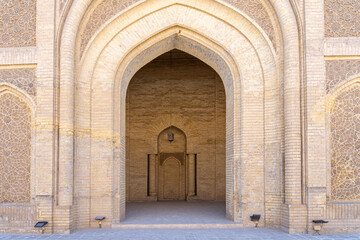 Obraz premium The courtyard of the Abbasid Palace in Baghdad, Iraq.