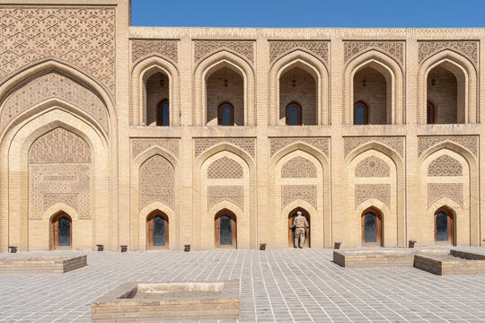 The courtyard of the Abbasid Palace in Baghdad, Iraq.